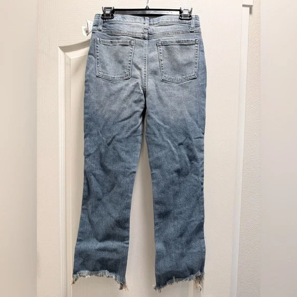 Art Class Light Blue Distressed Jeans NWT size 14 - Picture 2 of 7